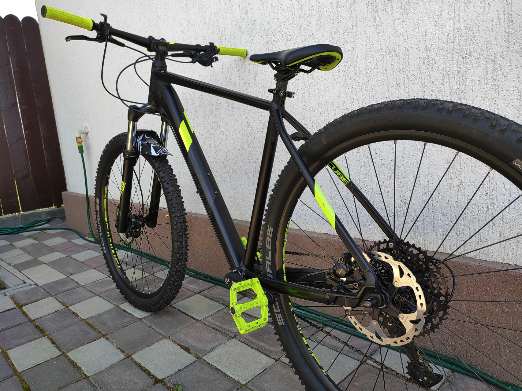 6. Bicicleta Cube Analog 2020 XL Modificata