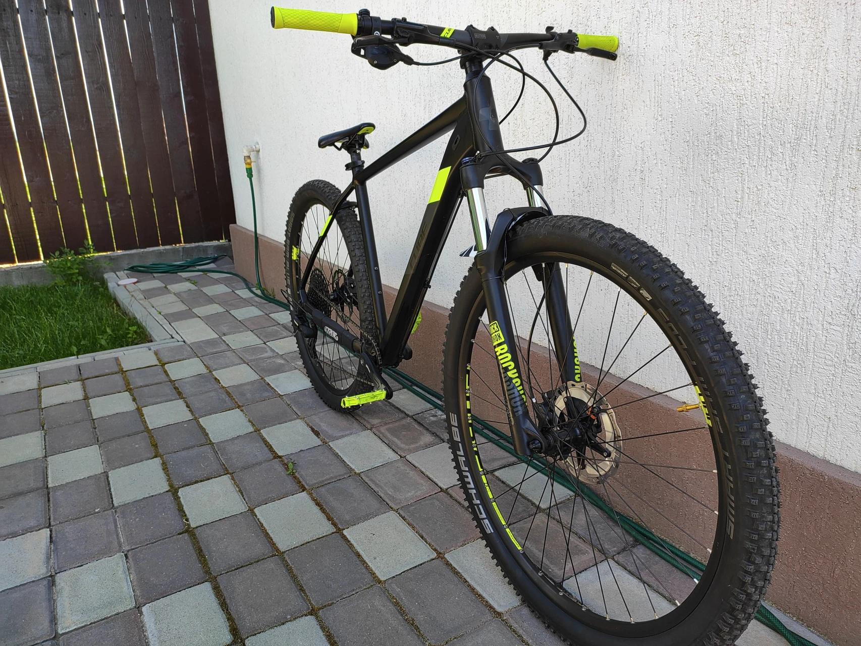 5. Bicicleta Cube Analog 2020 XL Modificata