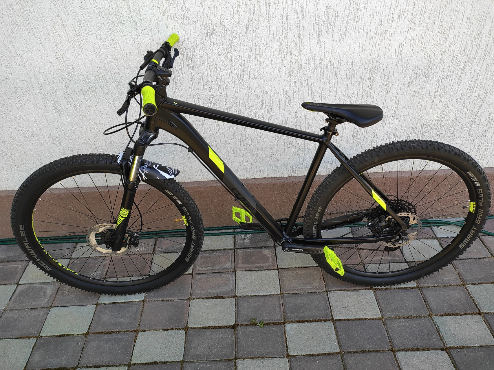 4. Bicicleta Cube Analog 2020 XL Modificata