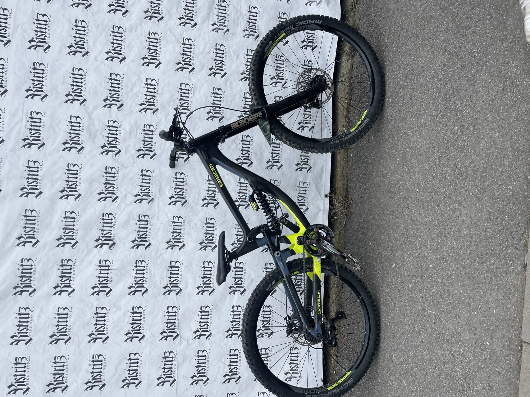 2. Saracen myst pro vand/schimb