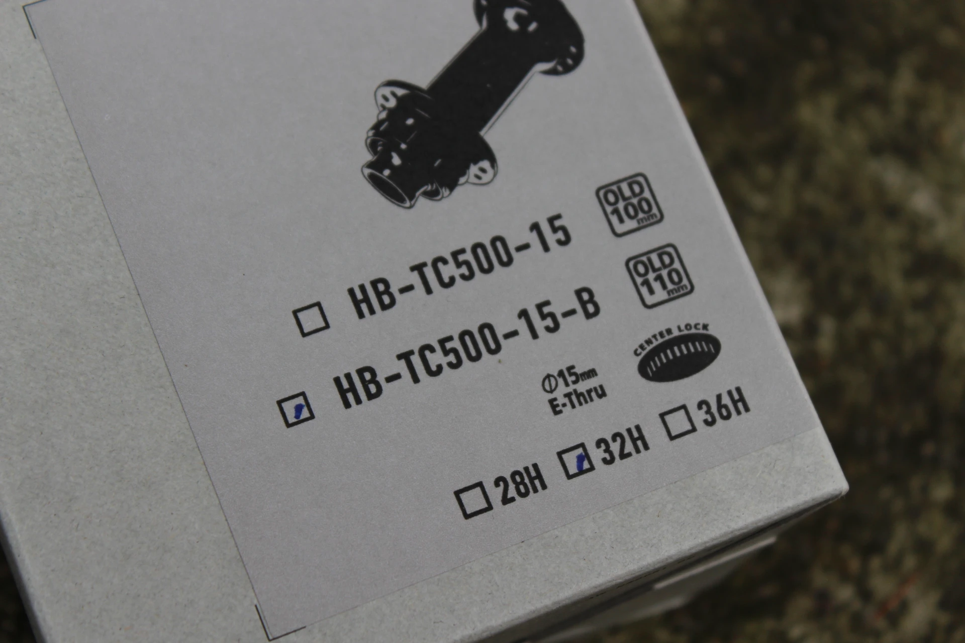 5. Shimano HB-TC500-15-B Boost Center-Lock butuc fata 15x110mm 32h