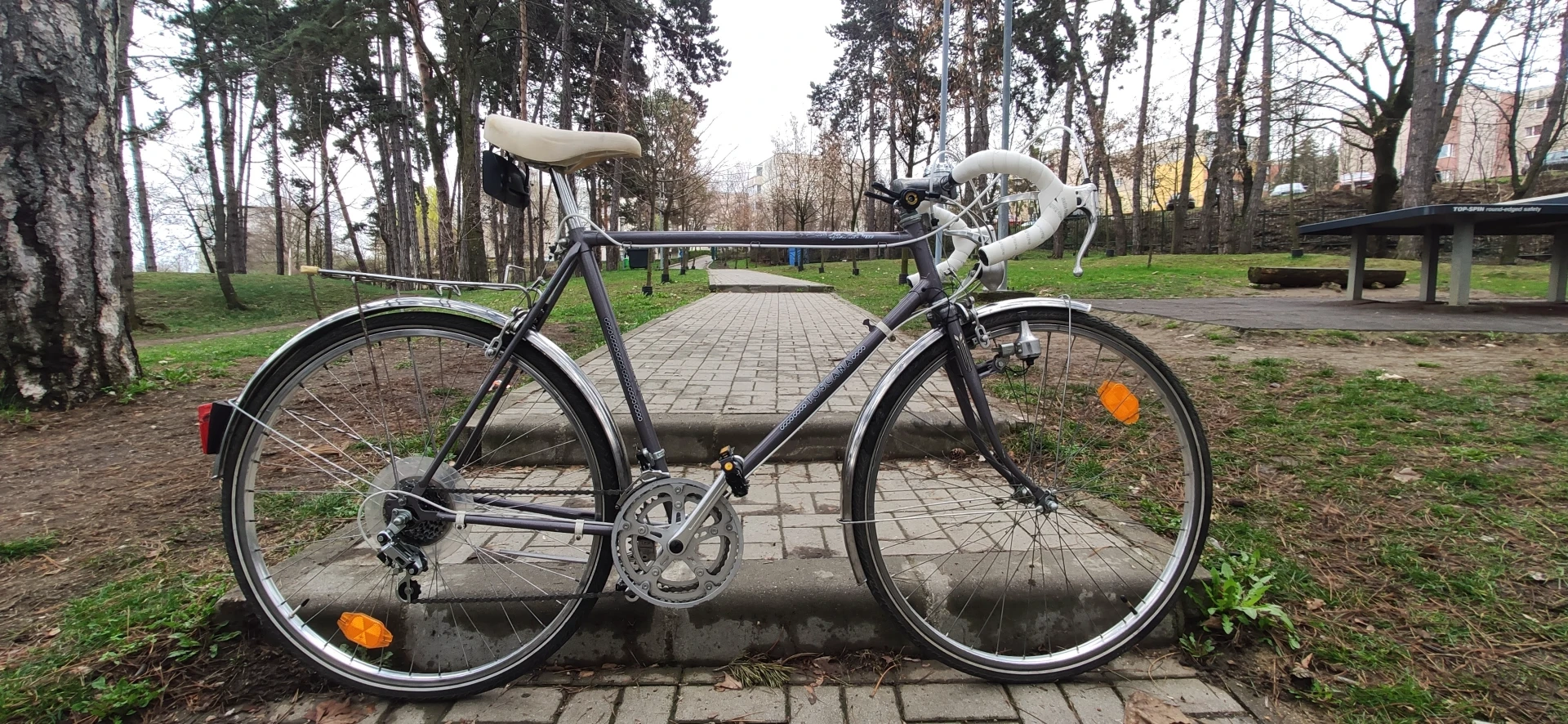 3. Bicicleta Retro Toscana Sport de Luxe 28",reconditionata, 2x6 viteze