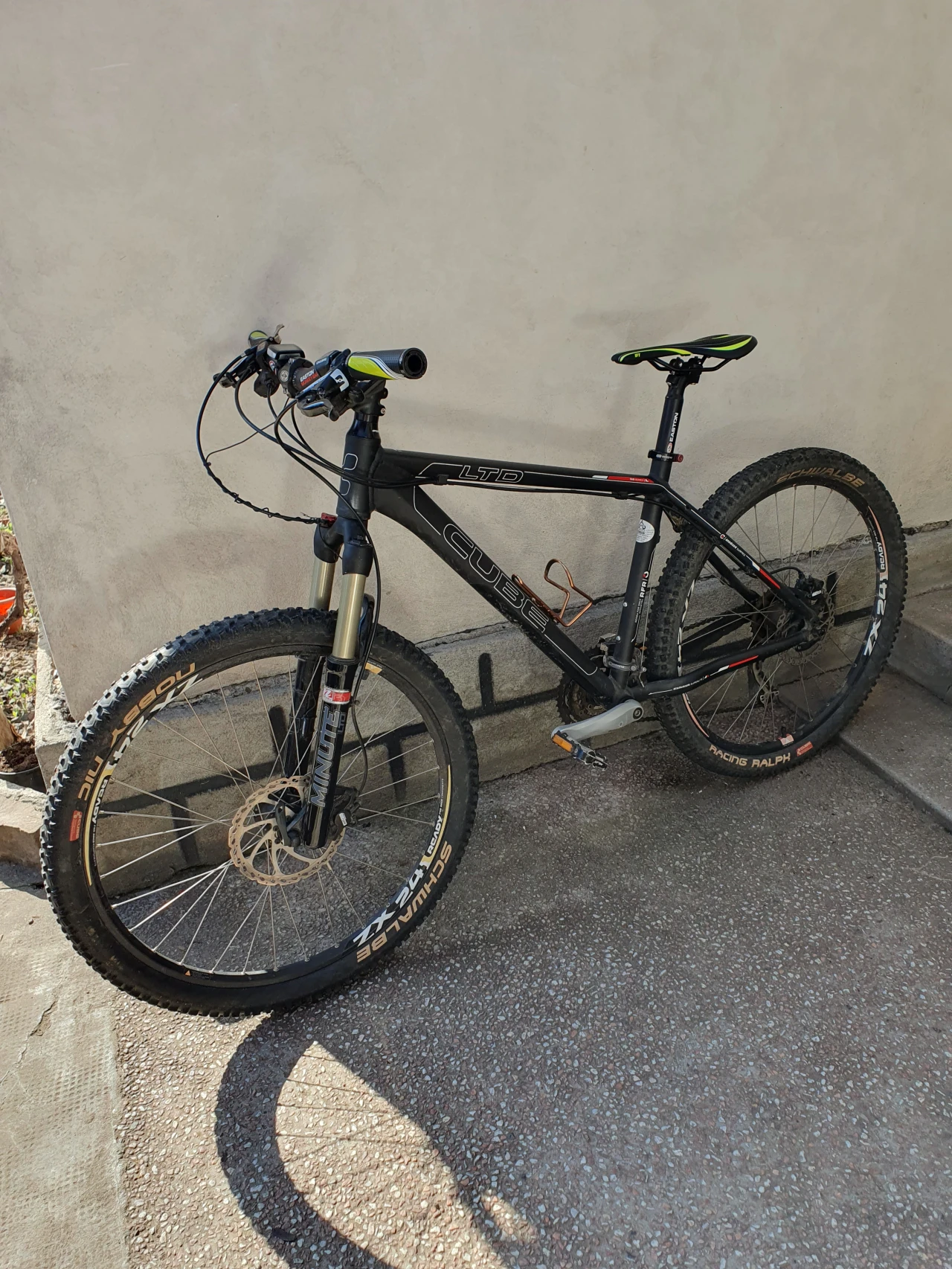 5. Mtb CUBE Ltd Black 26" magura shimano xt 27vit