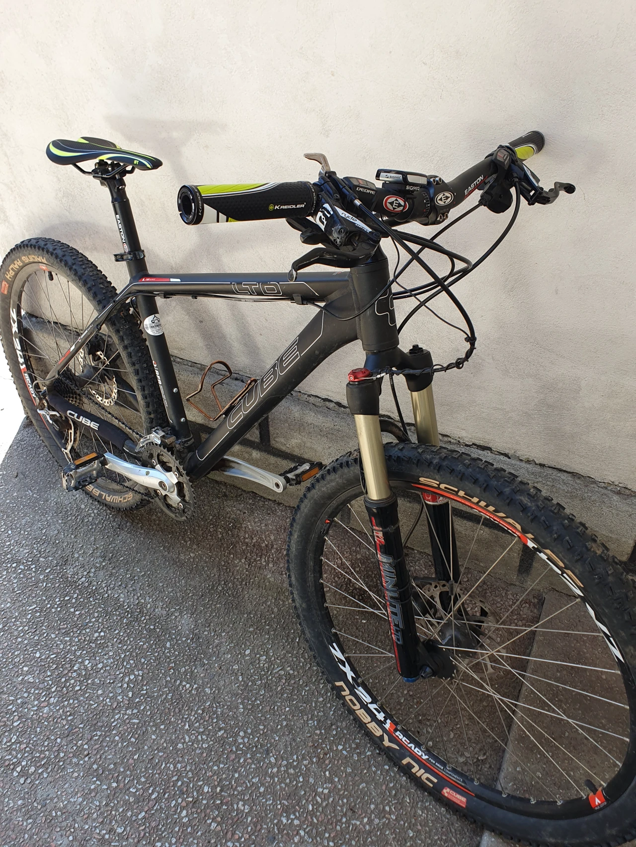 3. Mtb CUBE Ltd Black 26" magura shimano xt 27vit