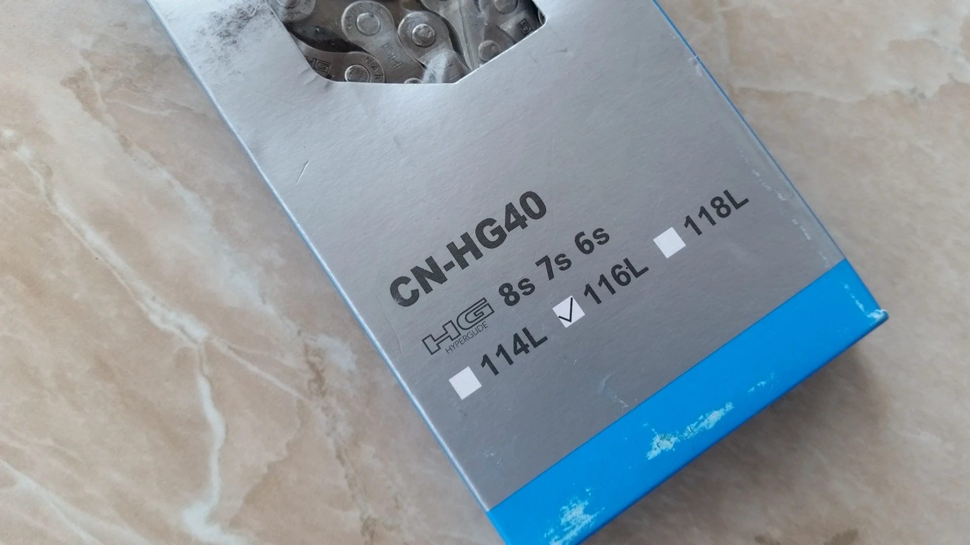 4. Shimano CN-HG40 116L - 8 viteza + connector link