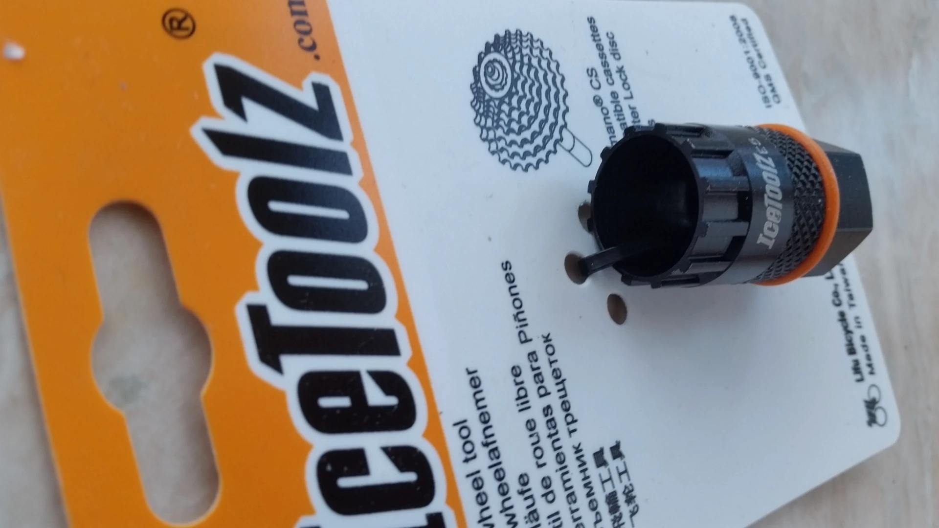 1. Icetoolz cheie pinion caseta E5 Centerlock
