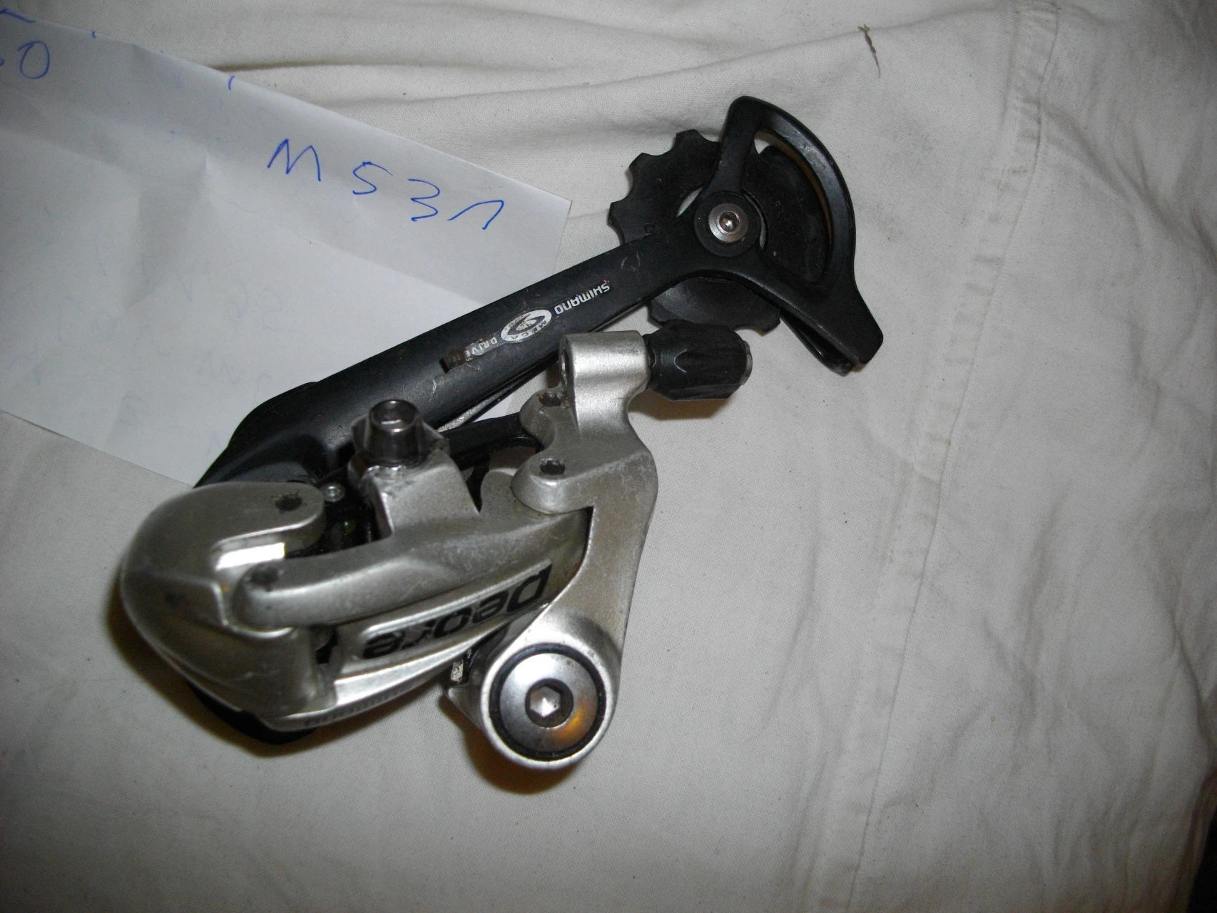 1. De pinioane Shimano deore M531