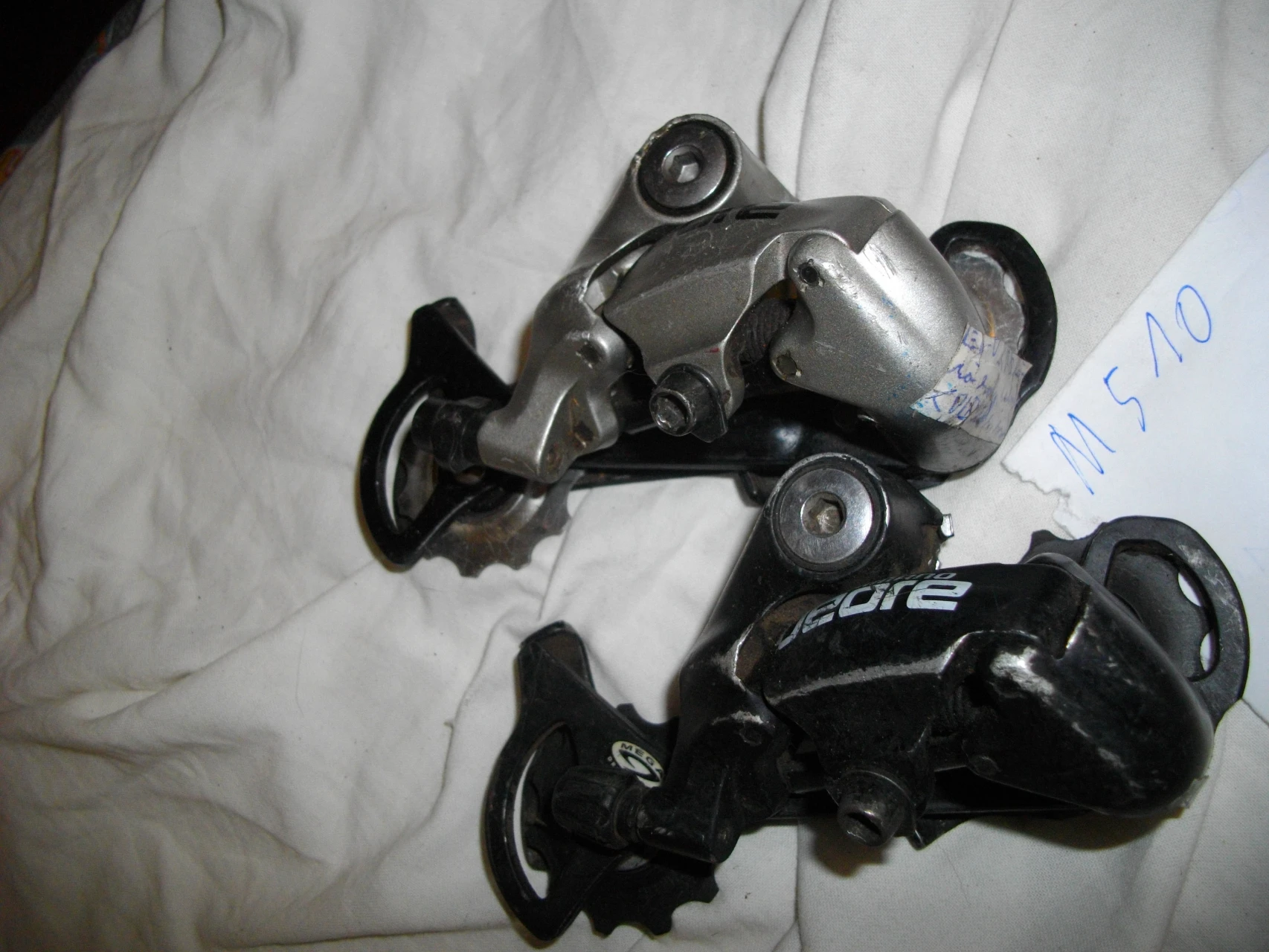 1. De pinioane Shimano deore M510
