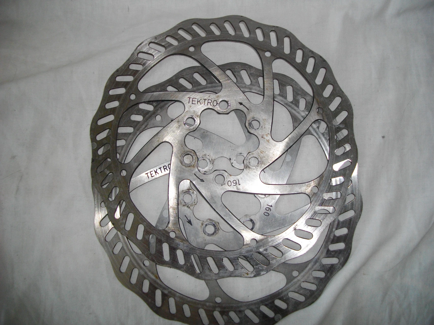 1. Pereche Tektro, 160 mm