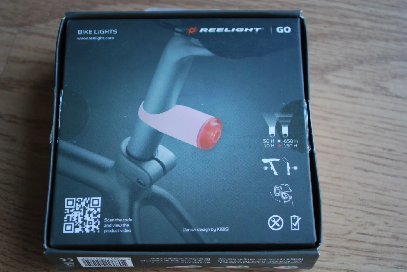4. Lumini bicicleta Reelight GO