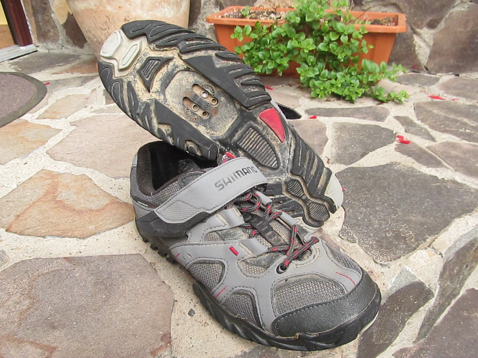 1. Pantofi Shimano SH-MT43G nr 40, 25.2 cm