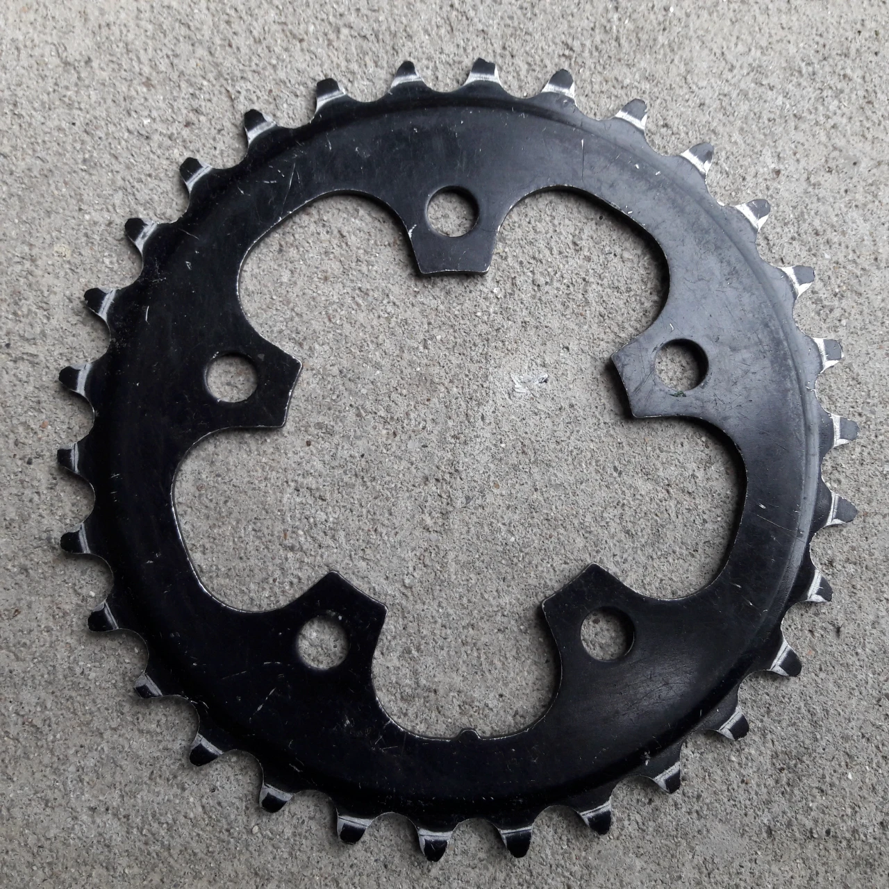 1. Foaie angrenaj Shimano 30d BCD 74mm