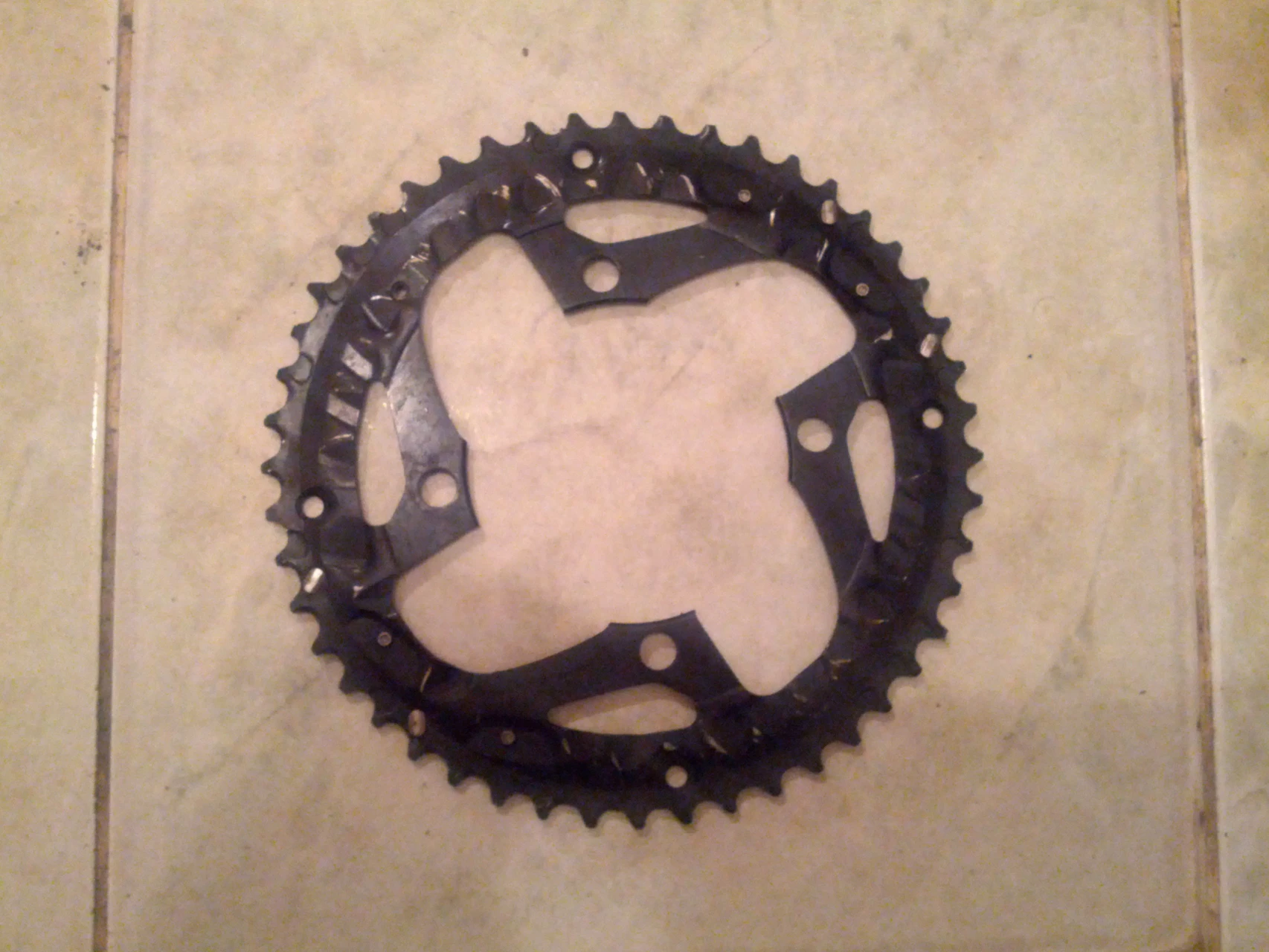 1. Foaie angrenaj Al. Shimano Deore 48d Bcd 104mm