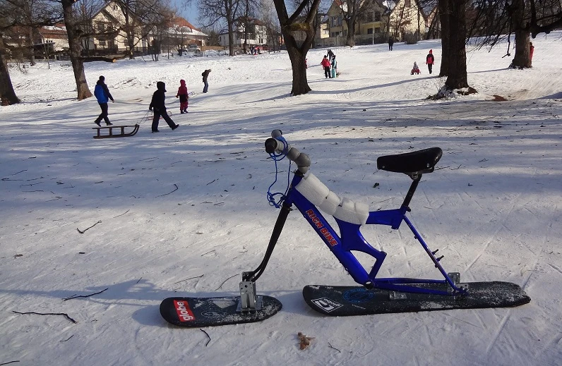 1. Snow bike