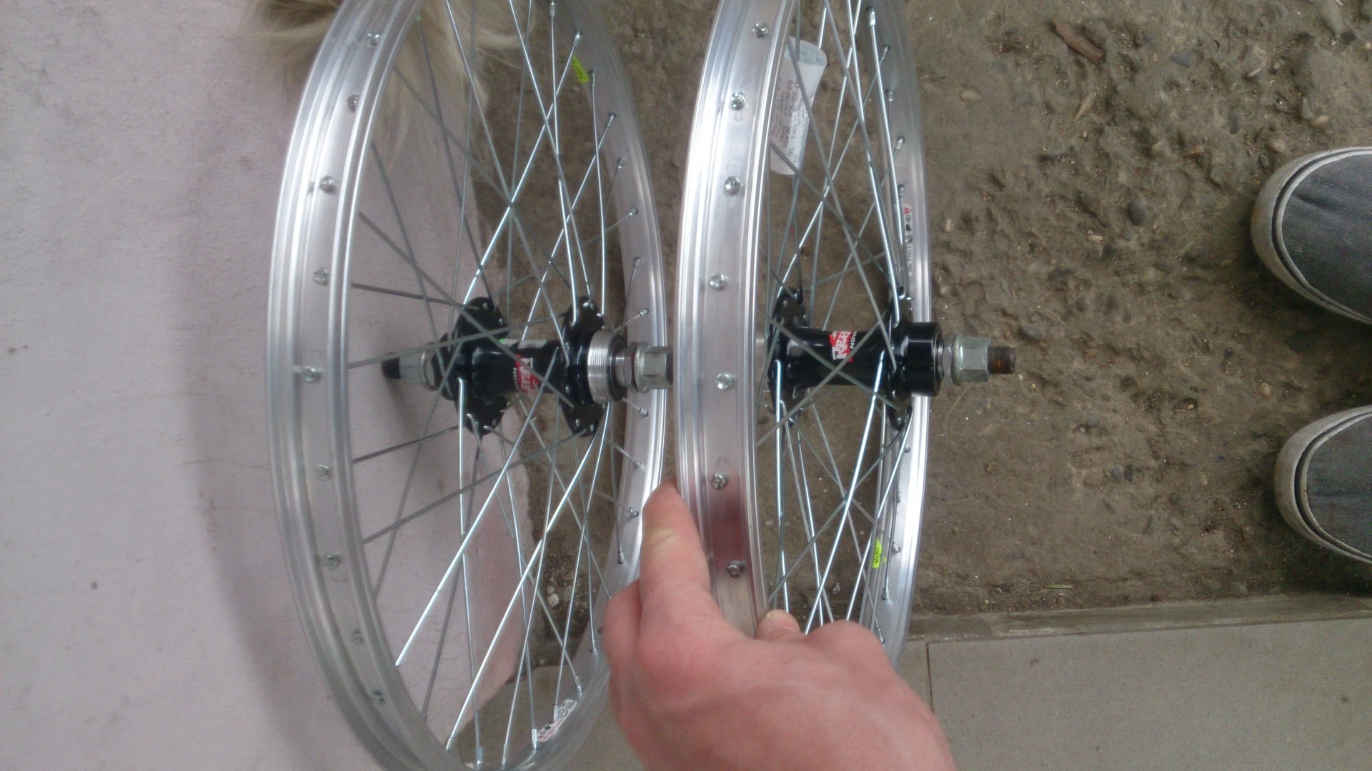 1. Roata spate bmx