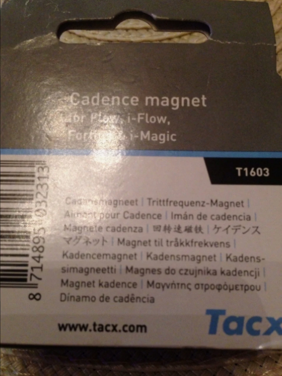 1. Tacx - Magnet cadenta trainer - nou