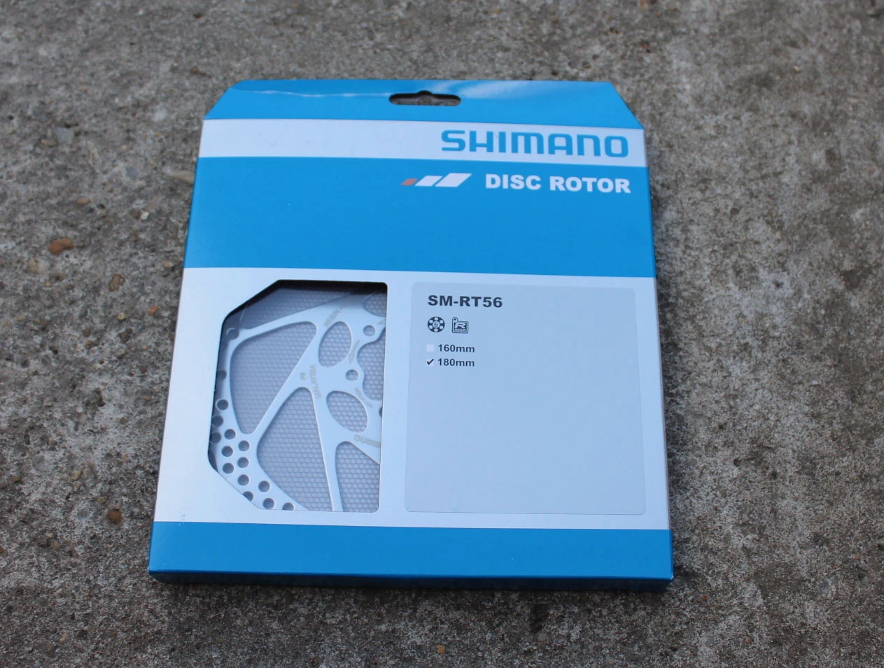 4. Shimano SM-RT56M 180mm disc