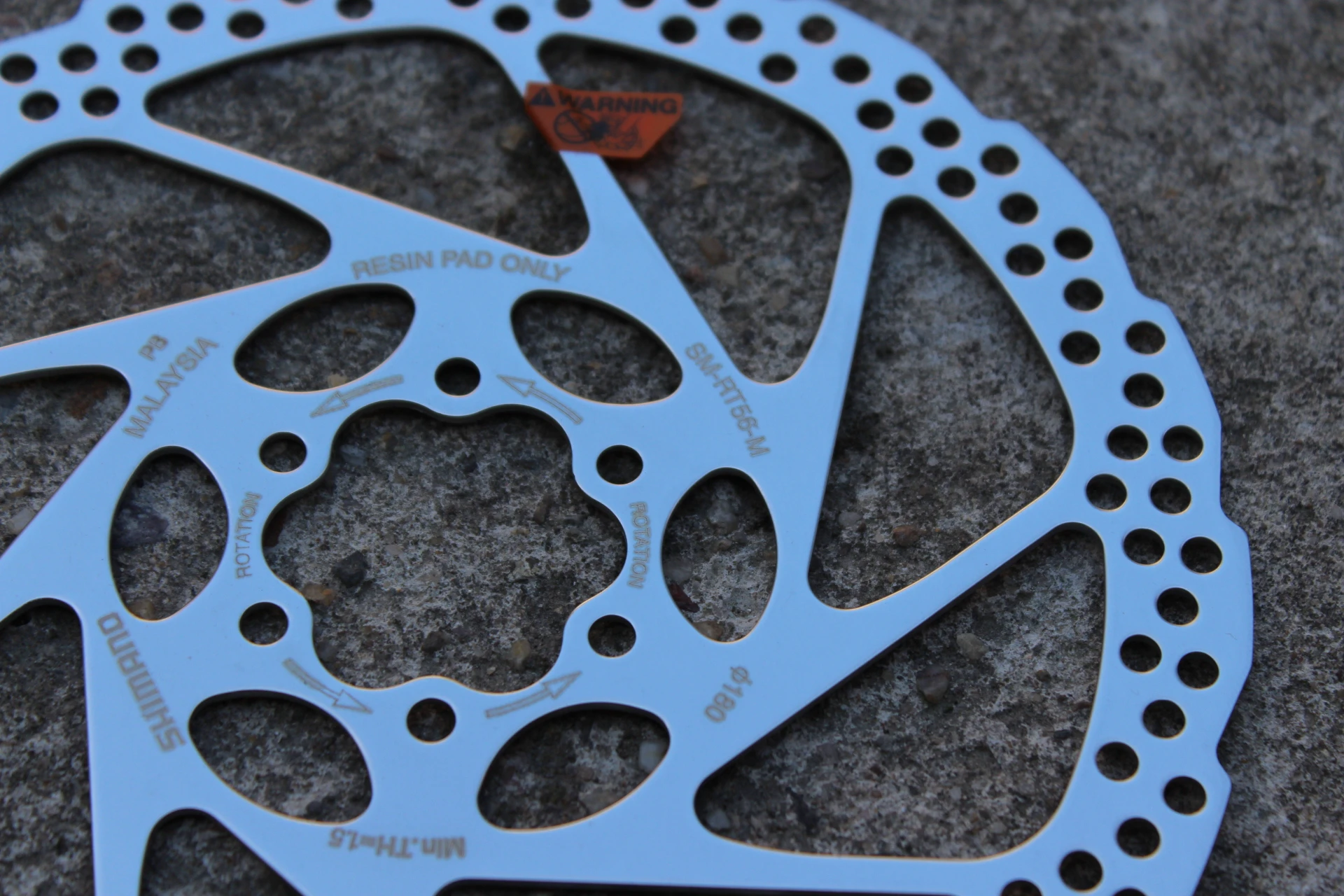 3. Shimano SM-RT56M 180mm disc