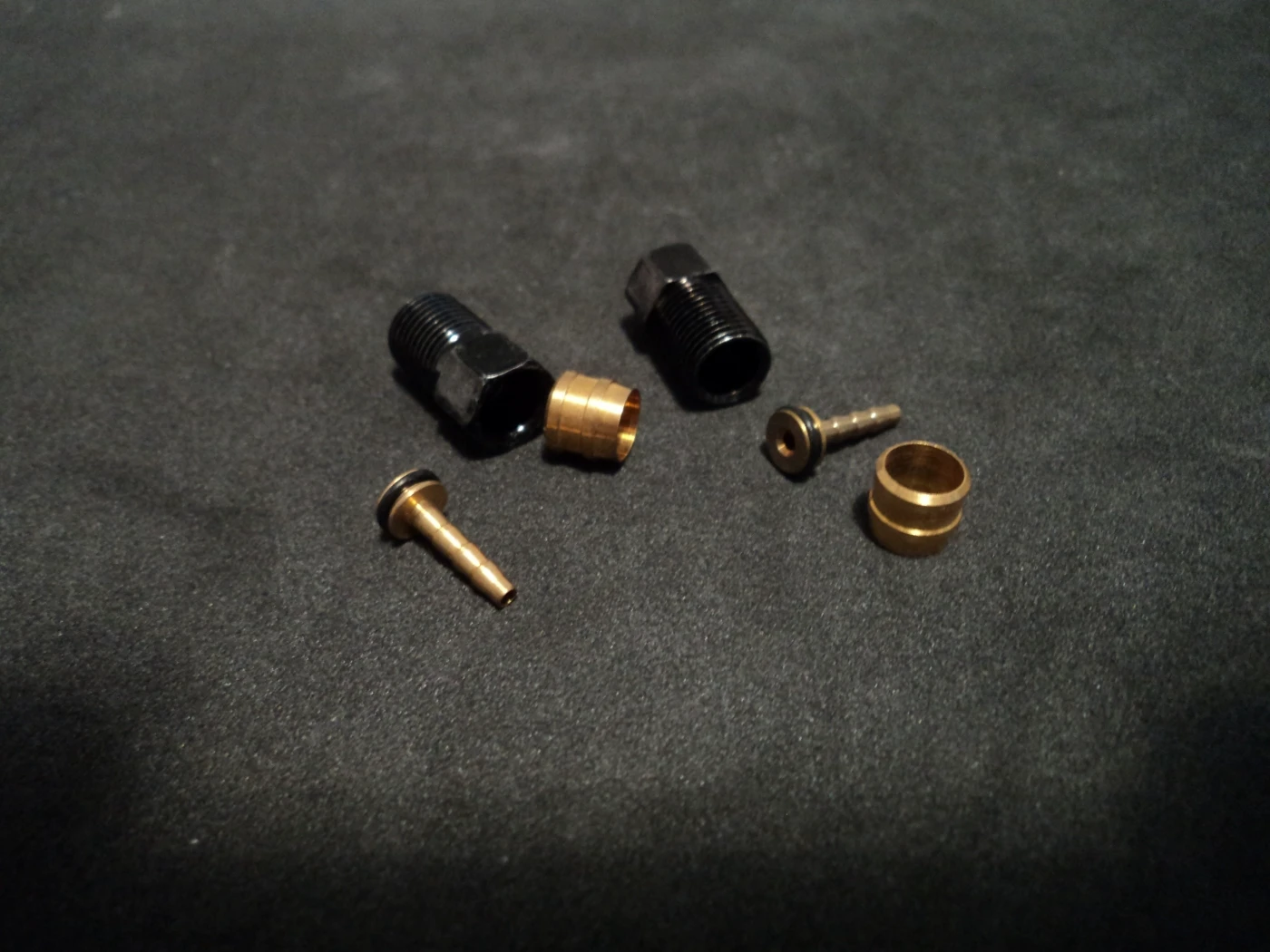 1. Mufe ( oliva si insert ) conducte frane hidraulice Tektro