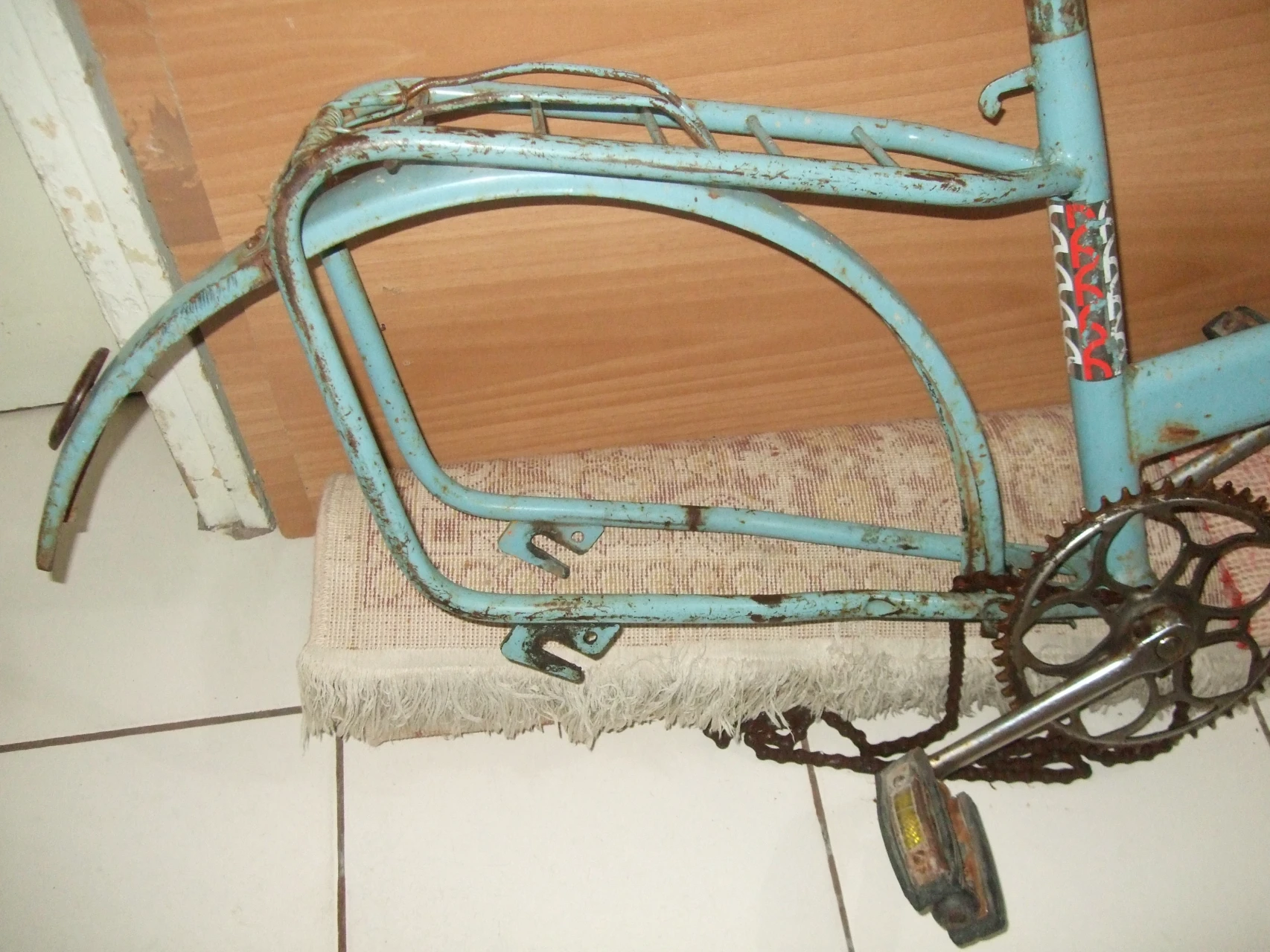 1. Cadru bicicletă pliabilă Balkan roți de 20*.