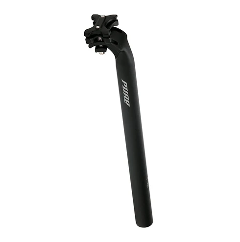 3. Tija de sa, Pure Fix, 2 suruburi, 27.2X350mm, AL 6061, Negru