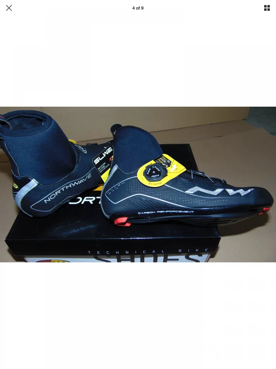 6. Ghete ciclism iarna Northwave Flash Gtx Winter 37