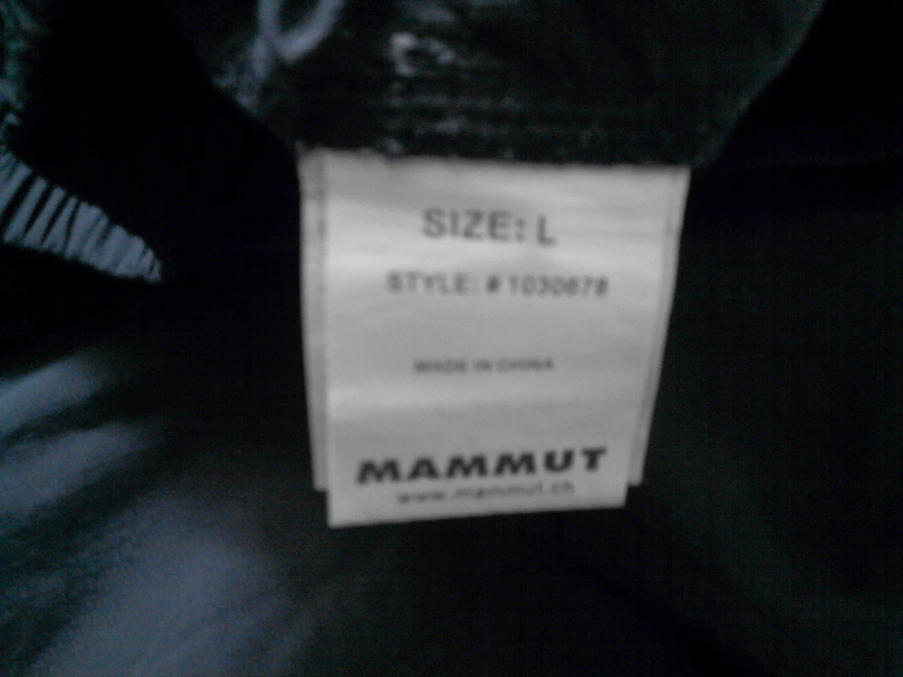1. Mammut pantalon 3/4