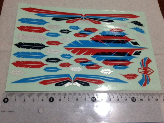 1. Set Stickere / abtibilduri deosebite ROCK SHOX ORIGINALE !