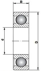 1. Rulment Enduro Bearings | CH 63800 LLB | 10x19x7 mm | EB8136