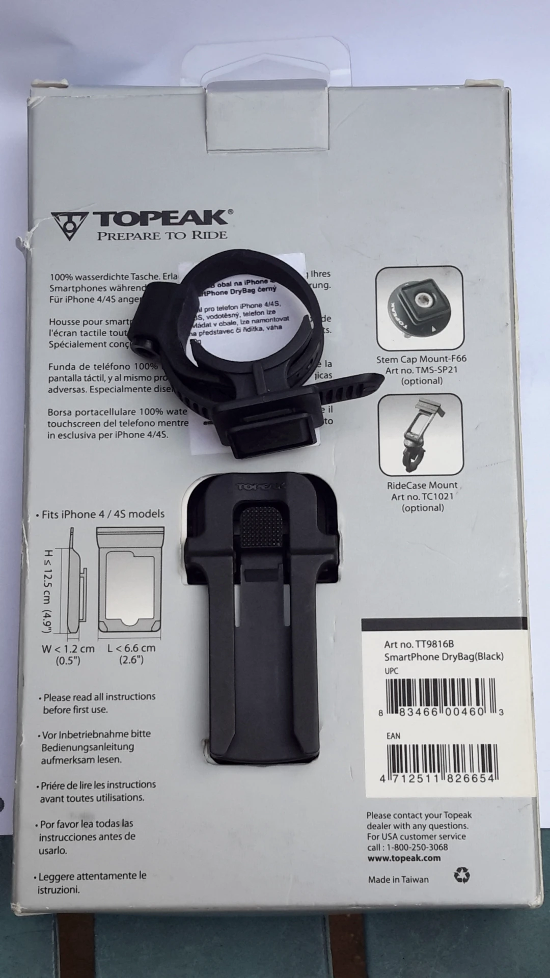 1. Topeak Iphone 4/4s