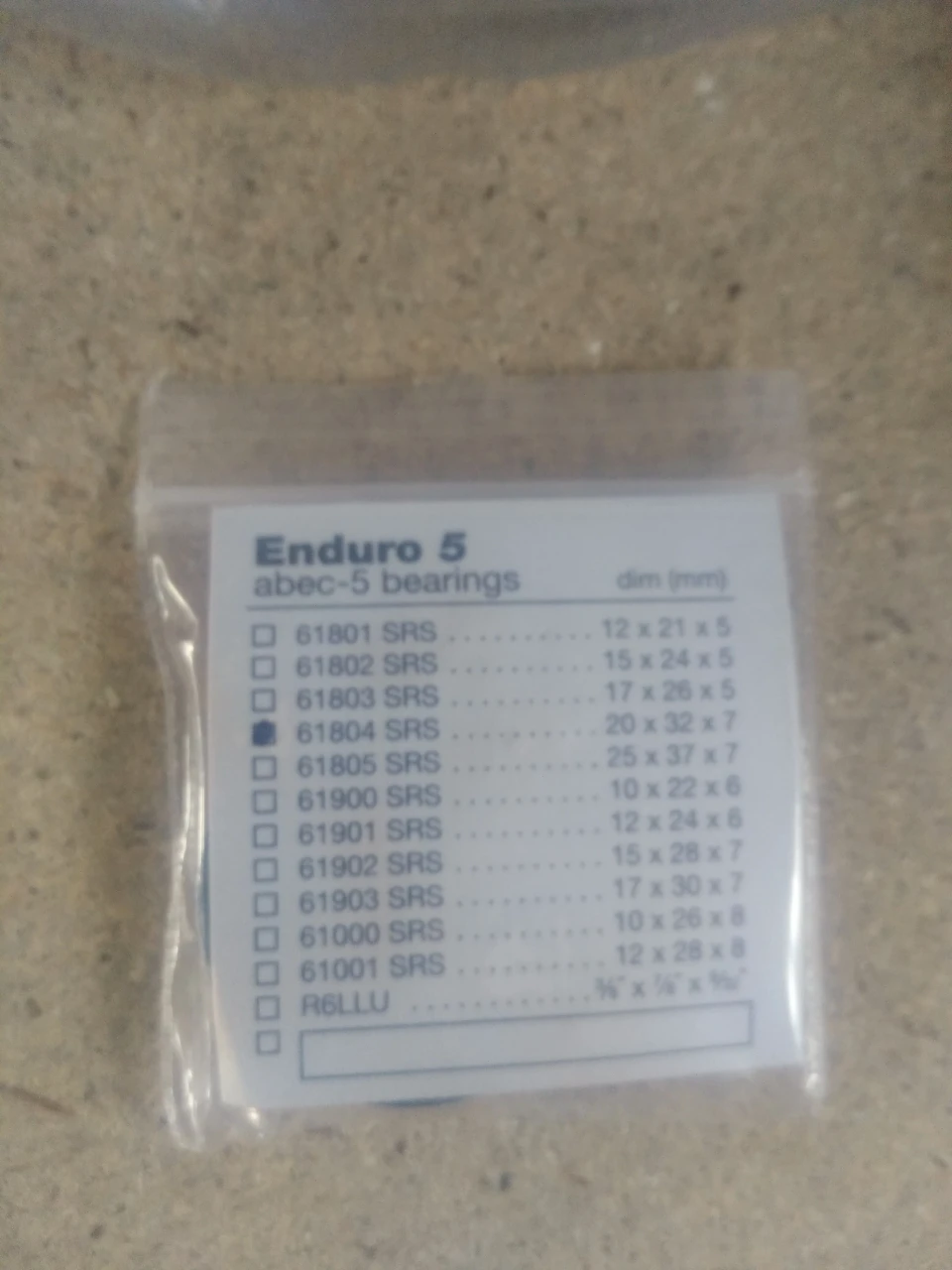 1. Rulment Enduro Bearings | 61804 SRS | 20x32x7 mm | EB8123