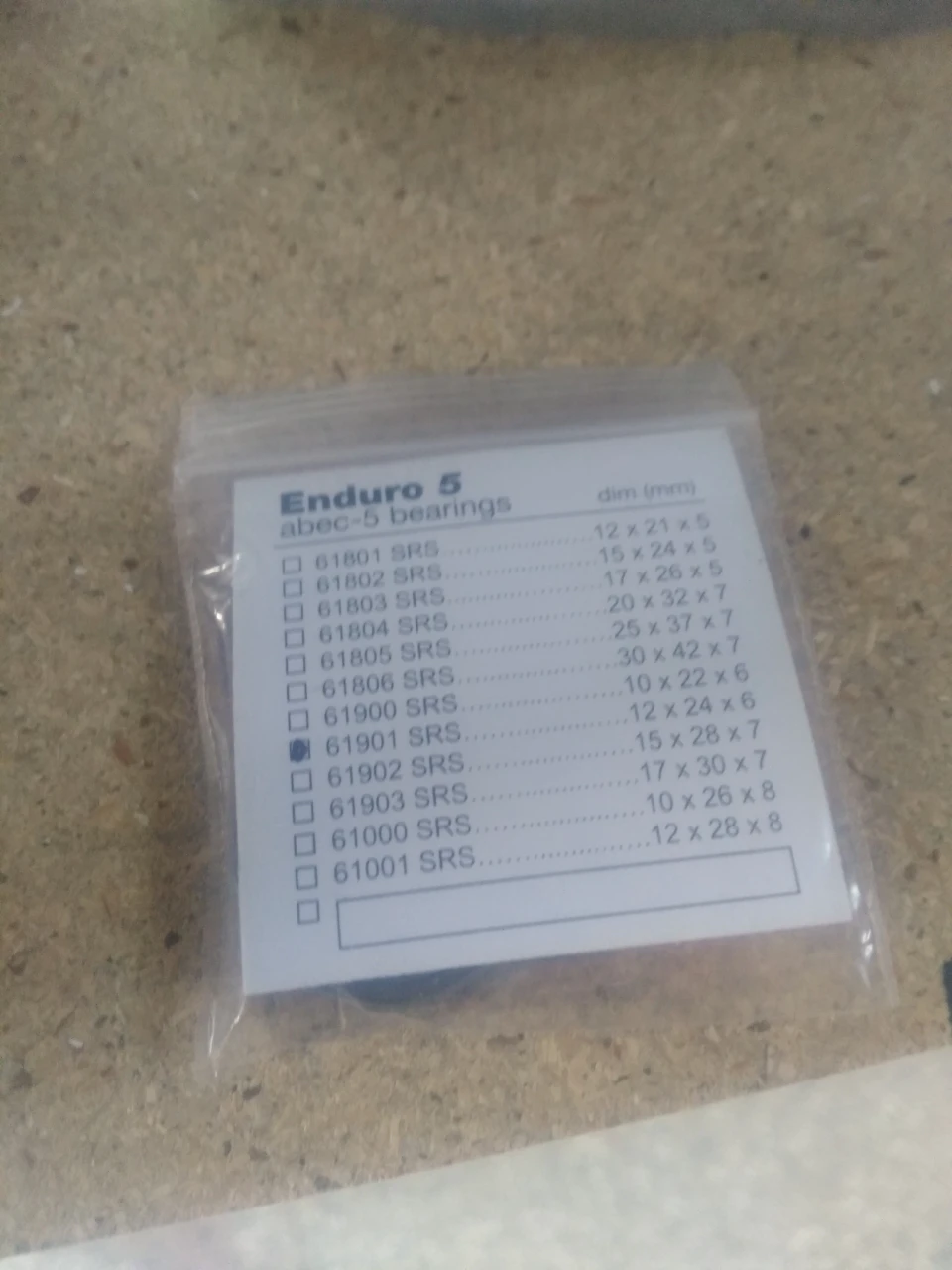 1. Rulment Enduro Bearings | 61901 SRS | 12x24x6 mm | EB8127