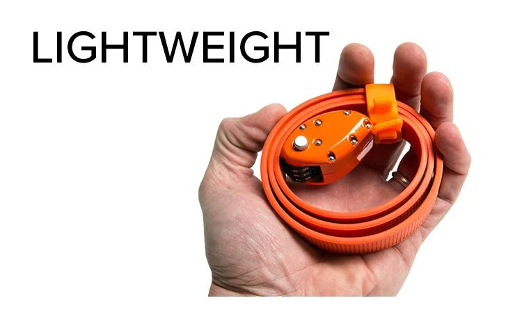 1. Antifurt OTTOLOCK 60" (152cm) Cinch Lock NEGRU/VERDE/PORTOCALIU