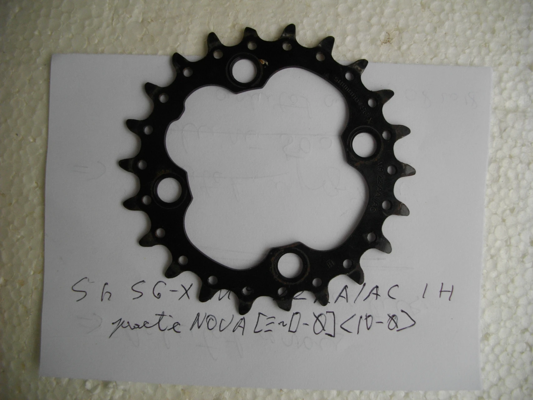 1. Shimano sg-x m9, 22 dinti