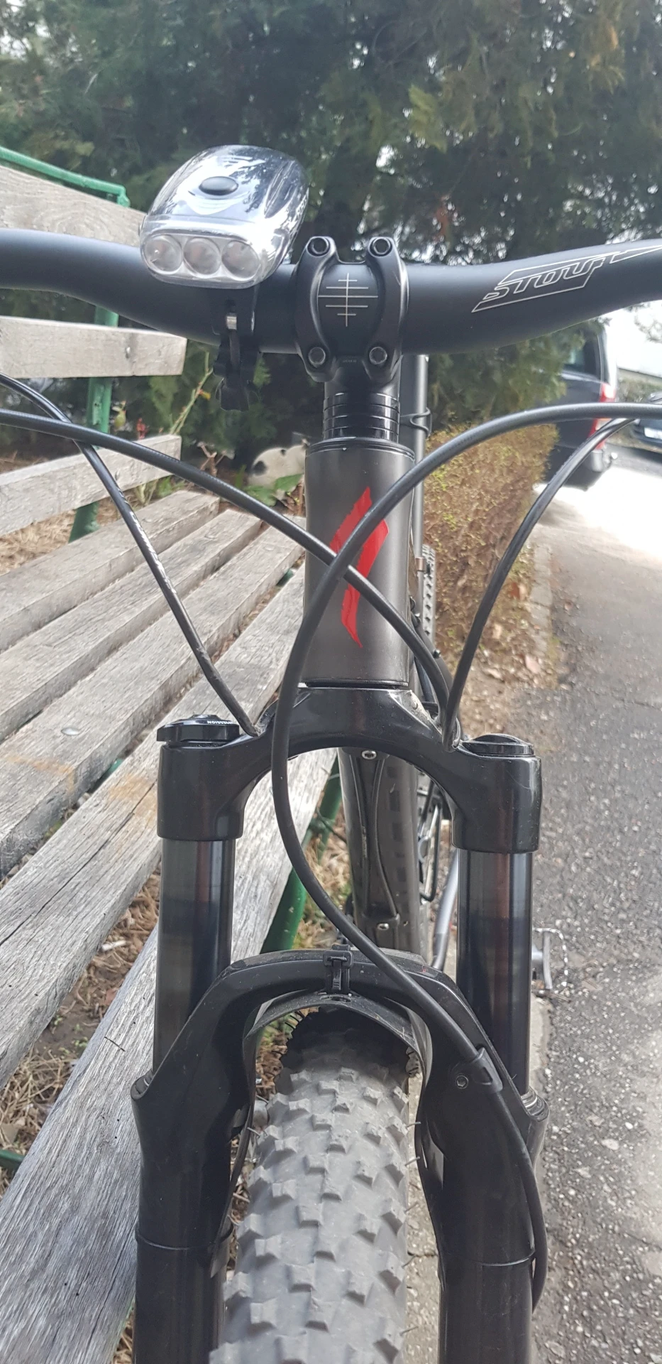 3. Specialized Pitch Comp cu Furca RockShox XC30 Gold, Linie SLX