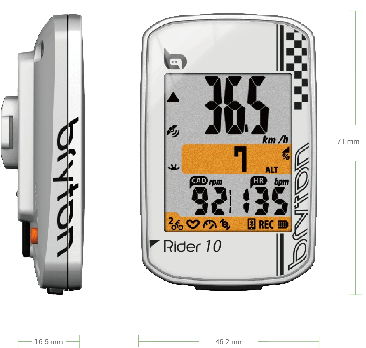 1. Bryton Ride 10E GPS
