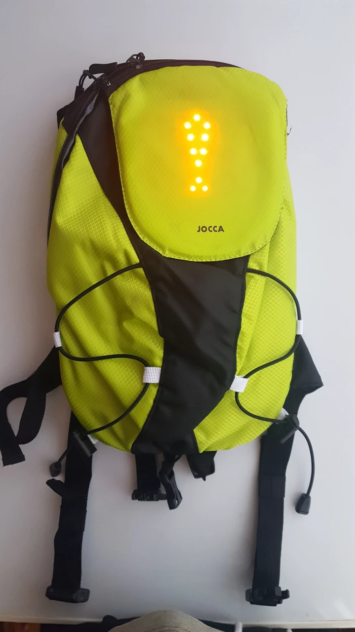 7. Ghiozdan semnalizator bicicleta - REFLECTORIZANT