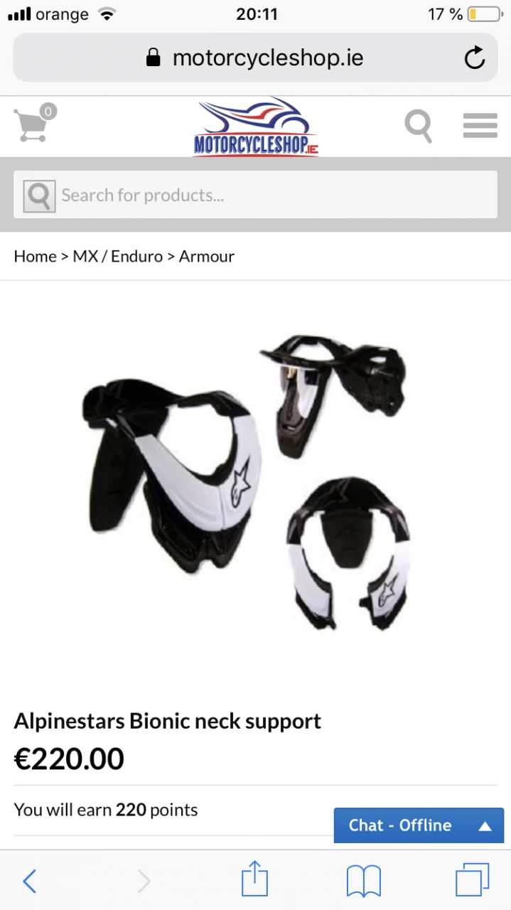 1. Alpinestars bionic