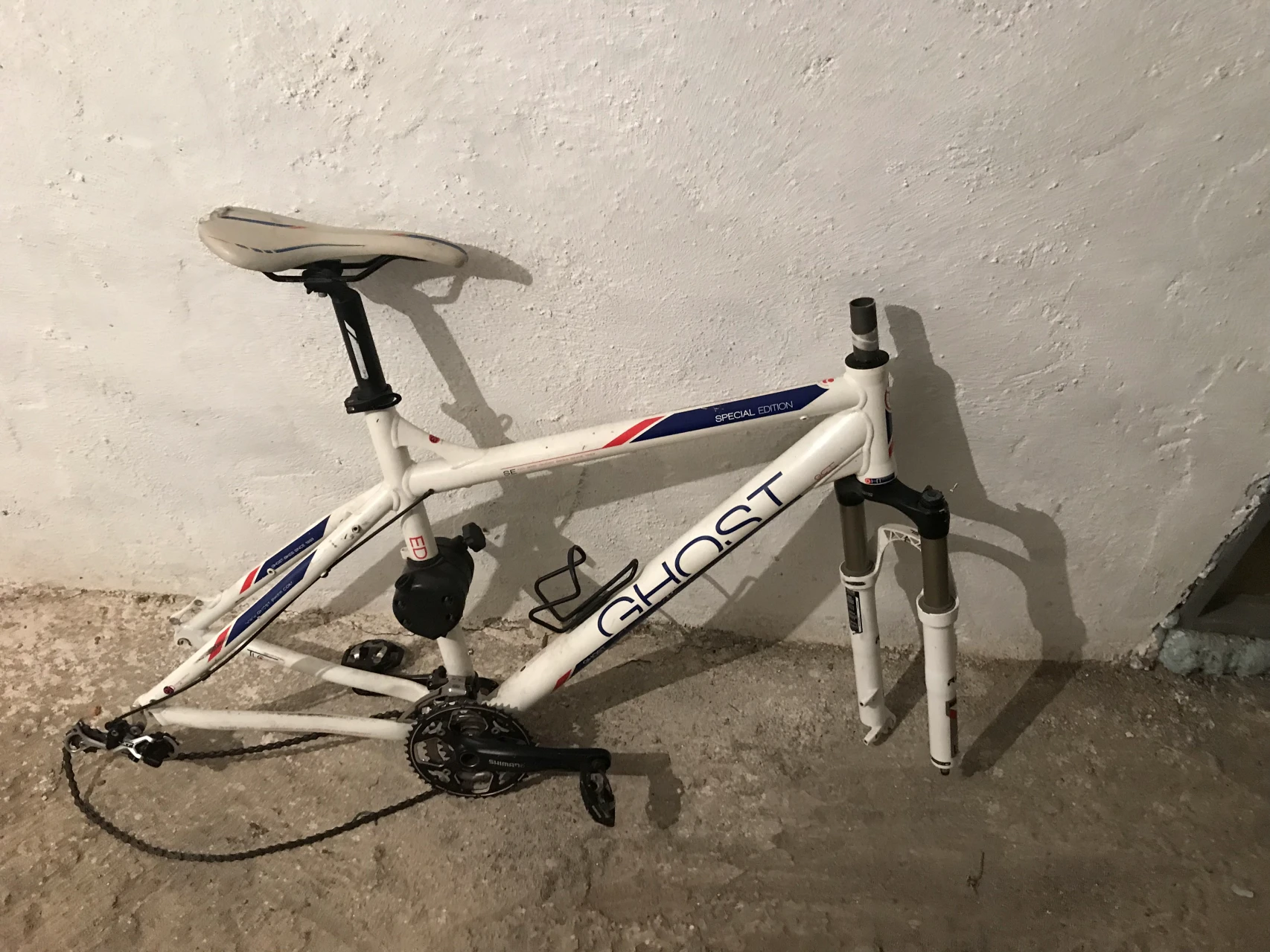 6. Cadru 20’ Ghost+RockShox+ XT