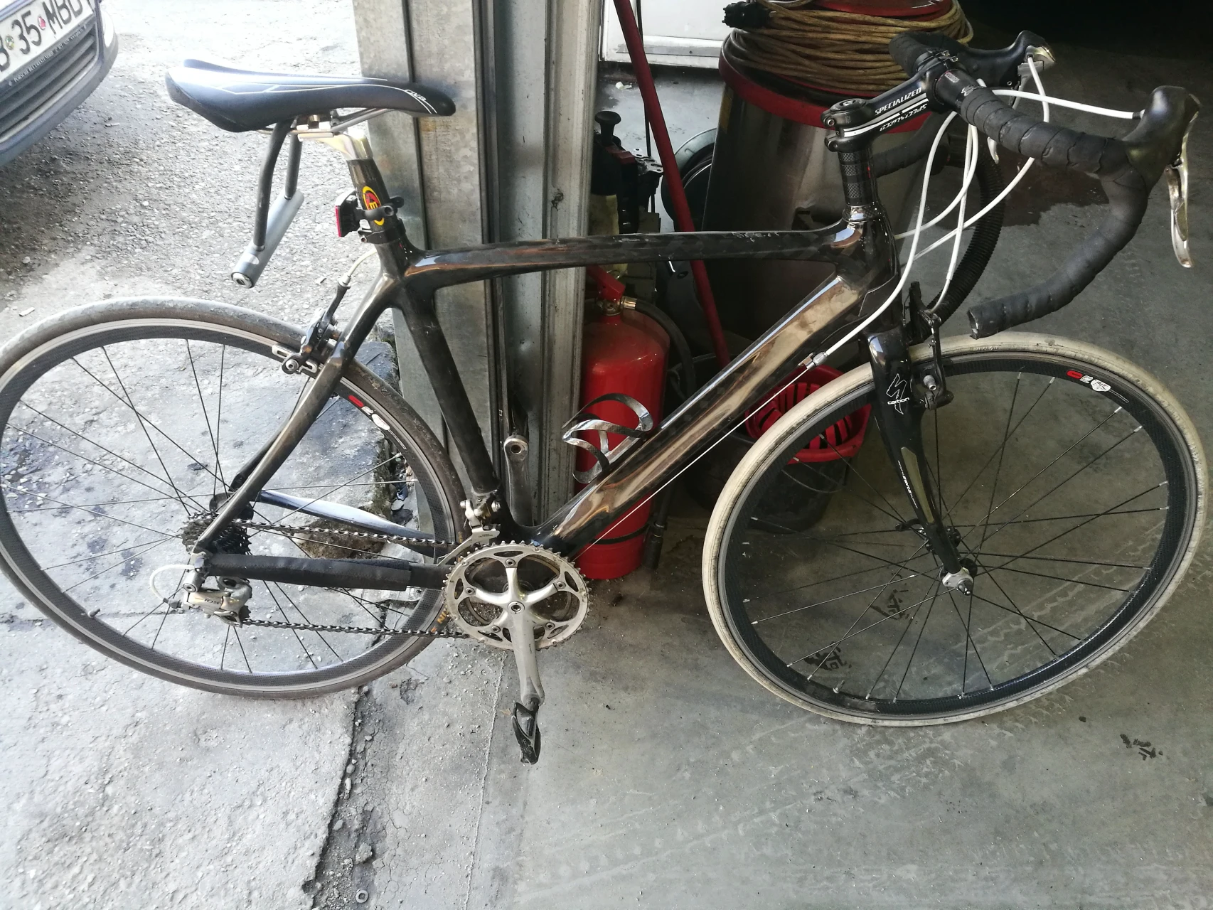 7. Bicicleta fibra carbon