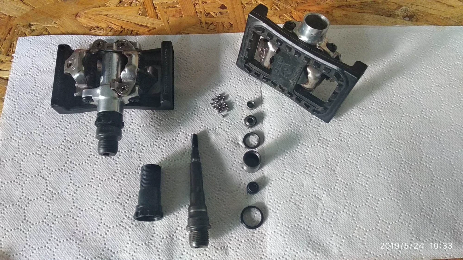 2. Pedale-Shimano M520 + adaptor shimano SM PD22