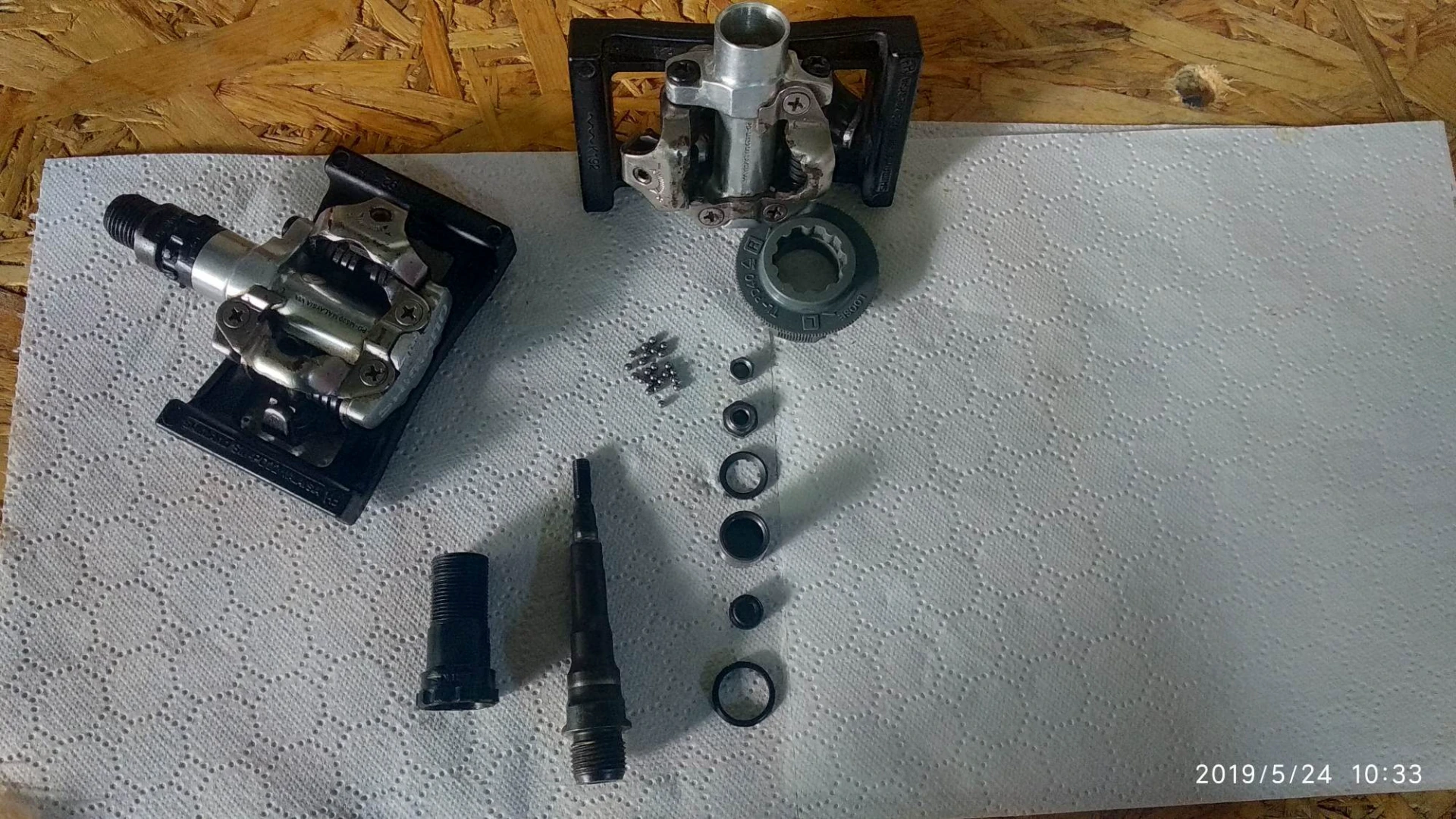 1. Pedale-Shimano M520 + adaptor shimano SM PD22