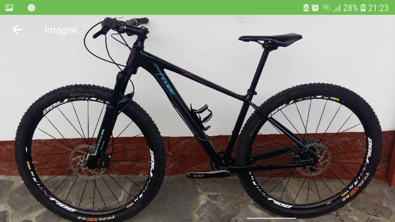 1. Manitou M30 100mm 29" (echivalent Markho/RockShox Recon)sau schimb cu Reba /Sid