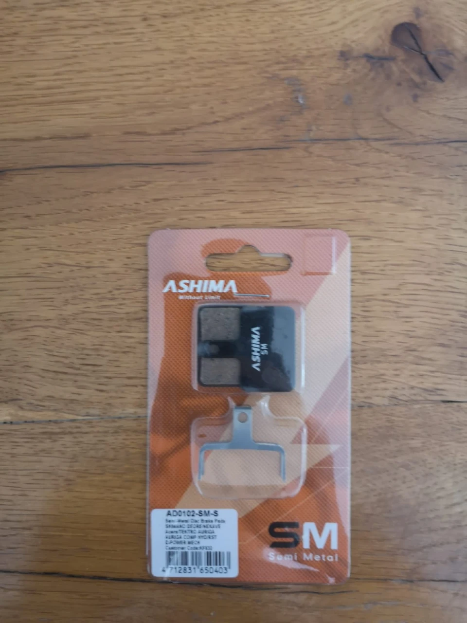 2. Placute de frane semi metalice Ashima