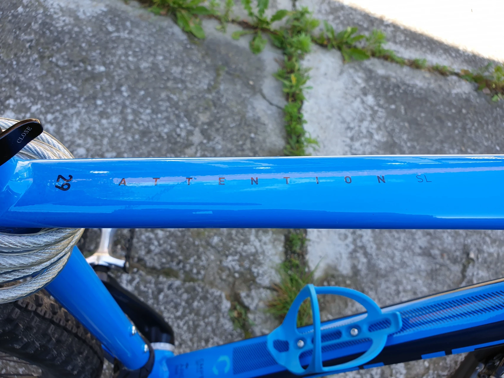 9. Cube attention sl 2018 aqua blue