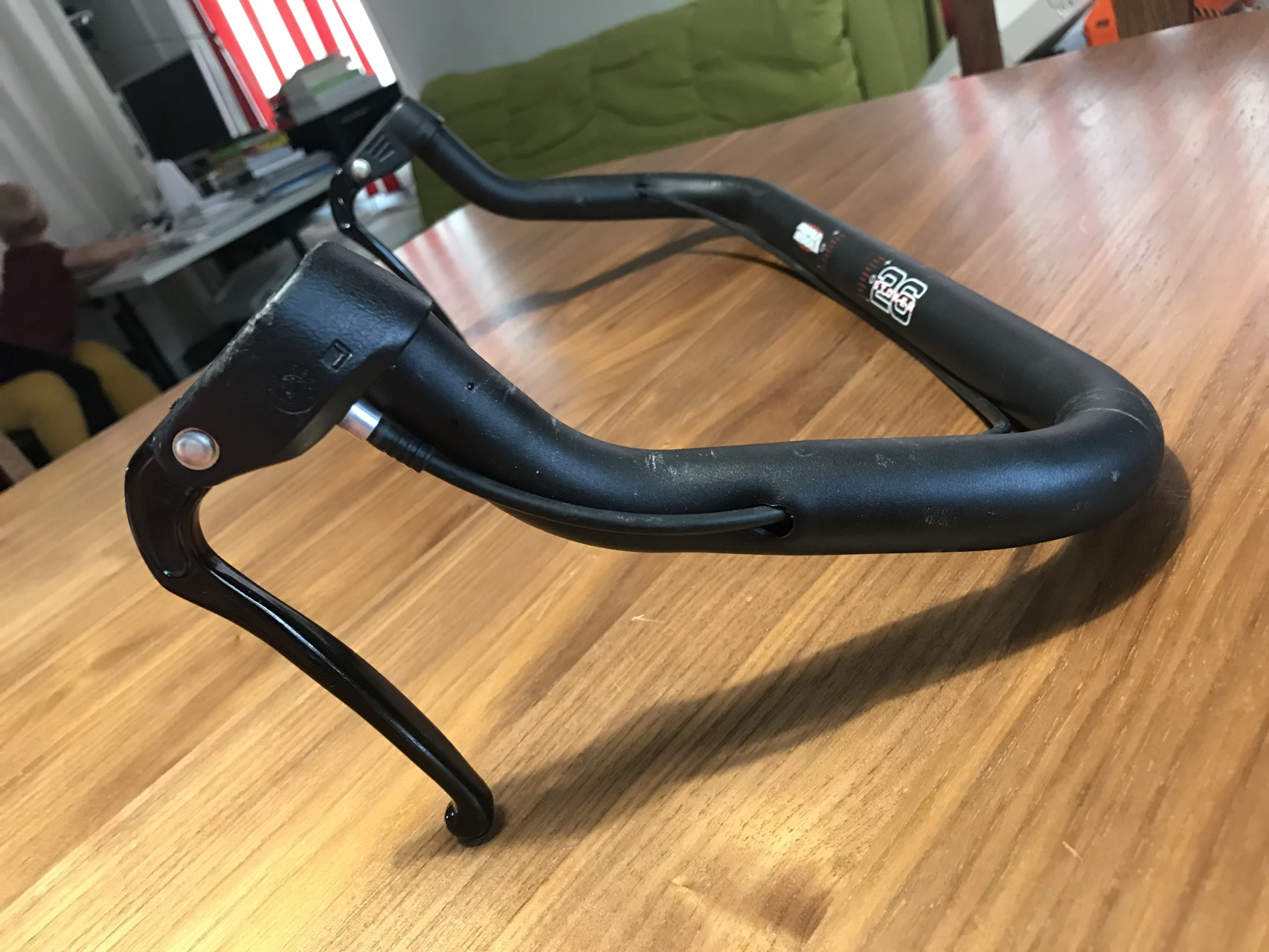 6. Ghidon TT Profile Designs Stoker 26 Bar, Bullhorn cu manete de frana Dia Compe