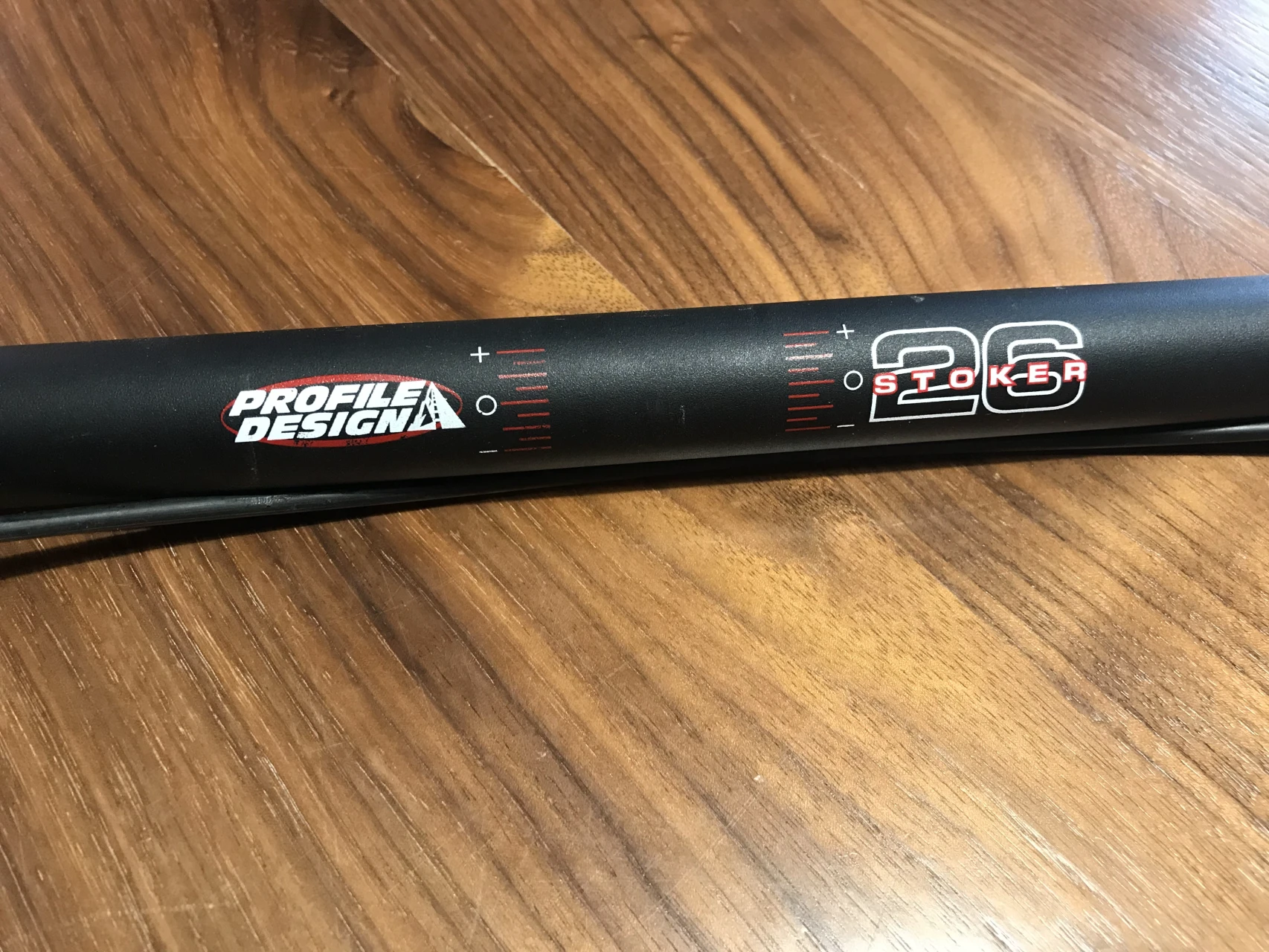 5. Ghidon TT Profile Designs Stoker 26 Bar, Bullhorn cu manete de frana Dia Compe