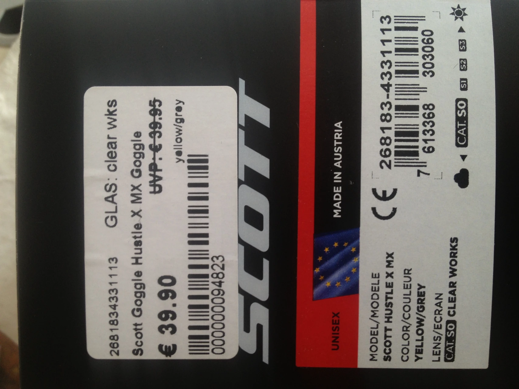 1. Ochelari Scott Hustle X - Dirt Downhill MX