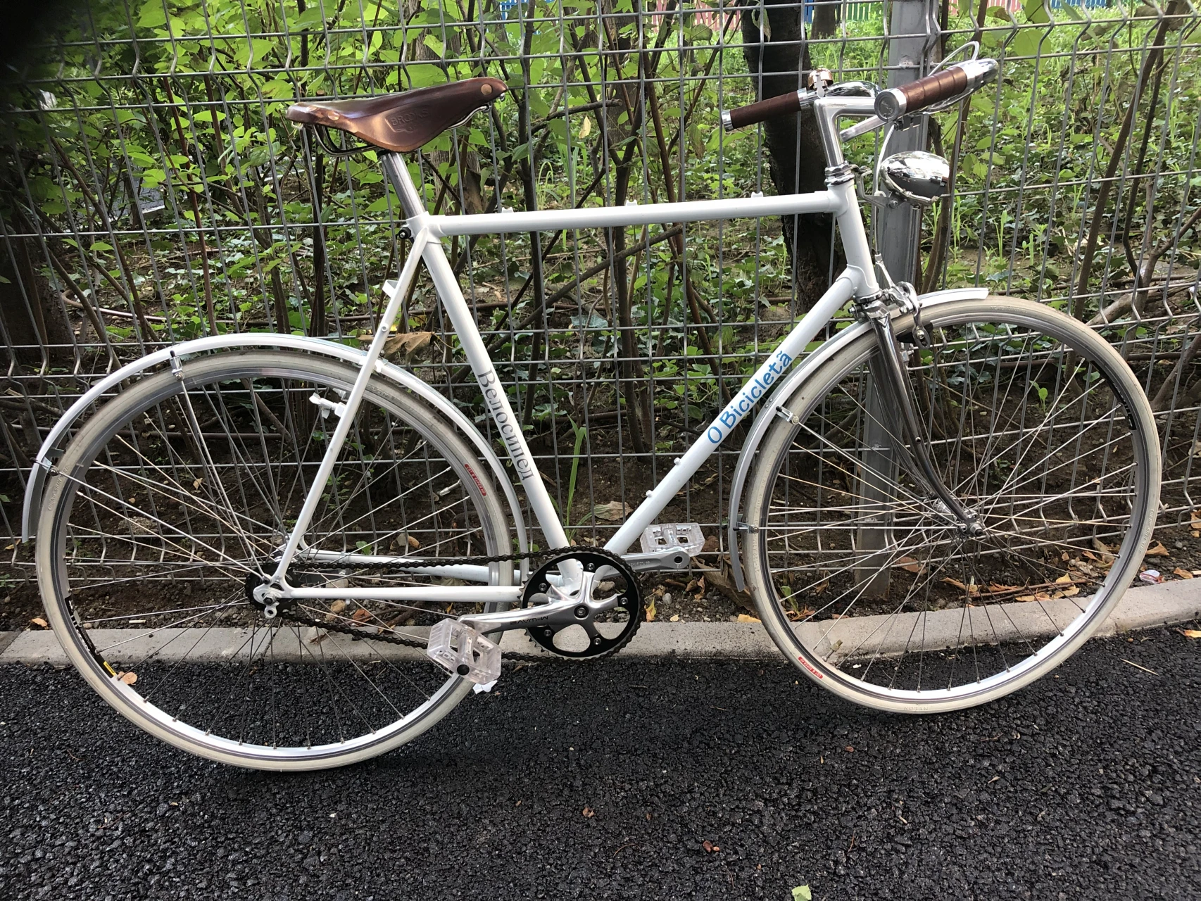 7. Vand bicicleta clasica siglespeed piese noi