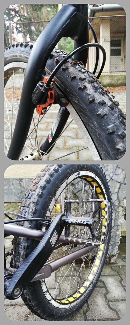 1. Bicicleta trial Echo Pure